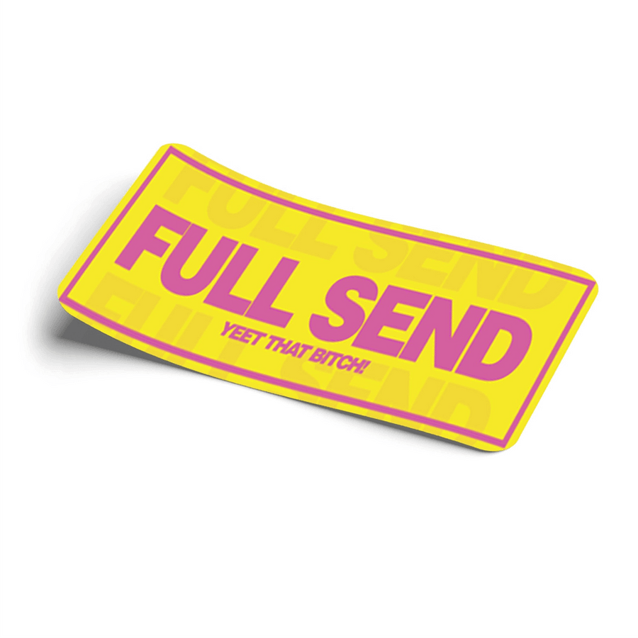 Strictly Static Full Send Slap Sticker - The Drivers HQ