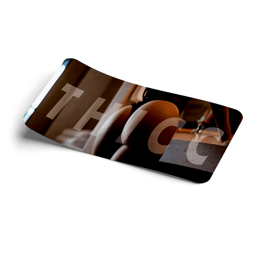 Strictly Static Damn Shes Thicc Slap Sticker - The Drivers HQ