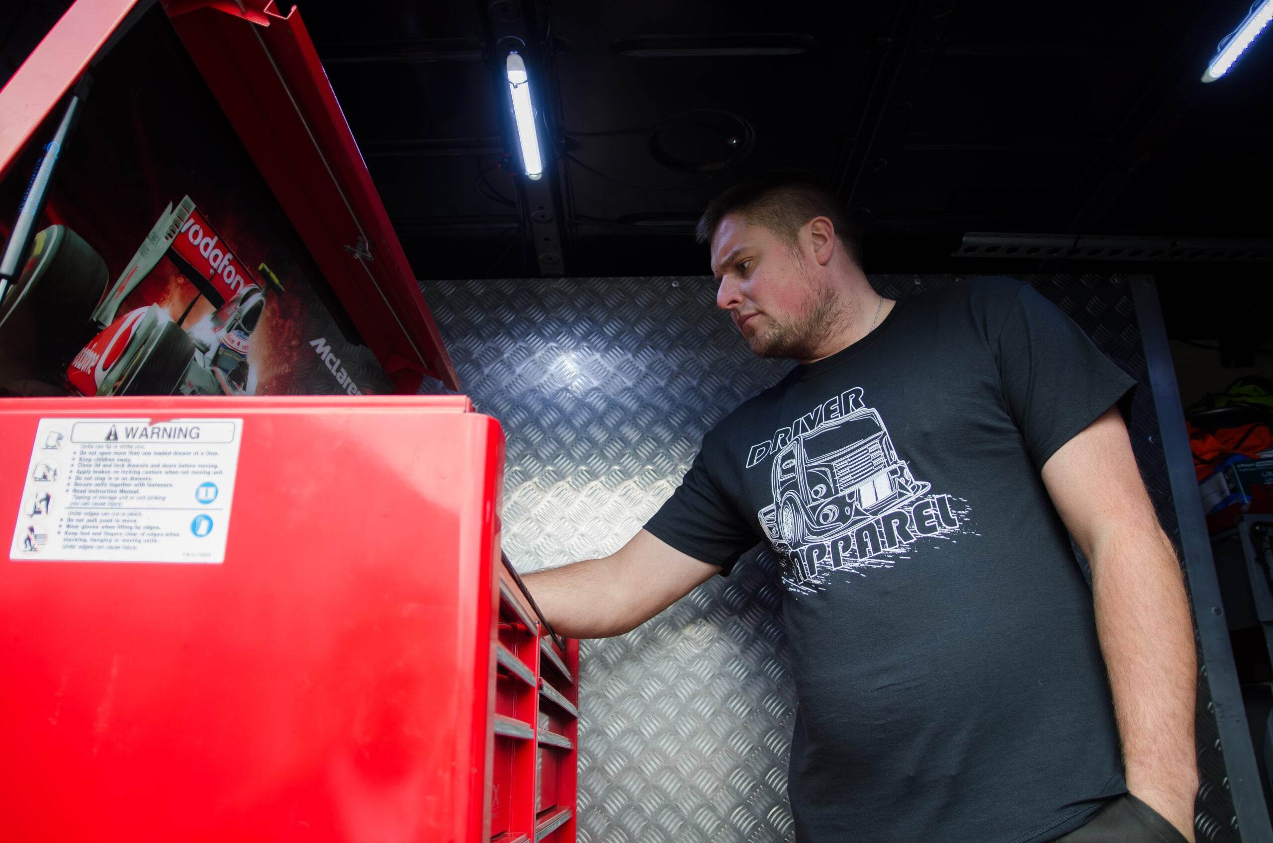 DRIVER APPAREL TRUCK RACER TEE - The Drivers HQ