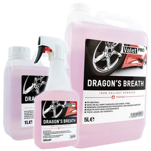 ValetPro Dragons Breath - Iron Fallout Remover (500ml, 1L & 5L) - The Drivers HQ
