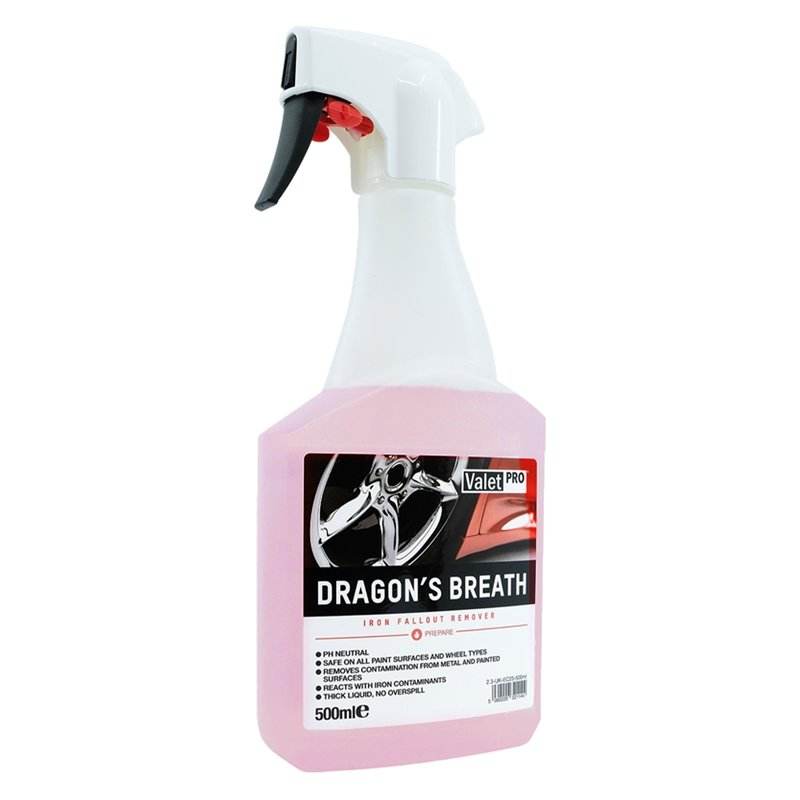 ValetPro Dragons Breath - Iron Fallout Remover (500ml, 1L & 5L) - The Drivers HQ