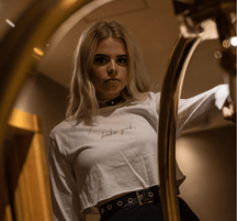 BROKE BOYS BROKE GIRL WHITE CROP TOP - The Drivers HQ